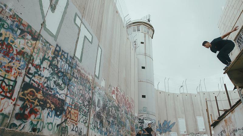 Occupation wall in Palestine.