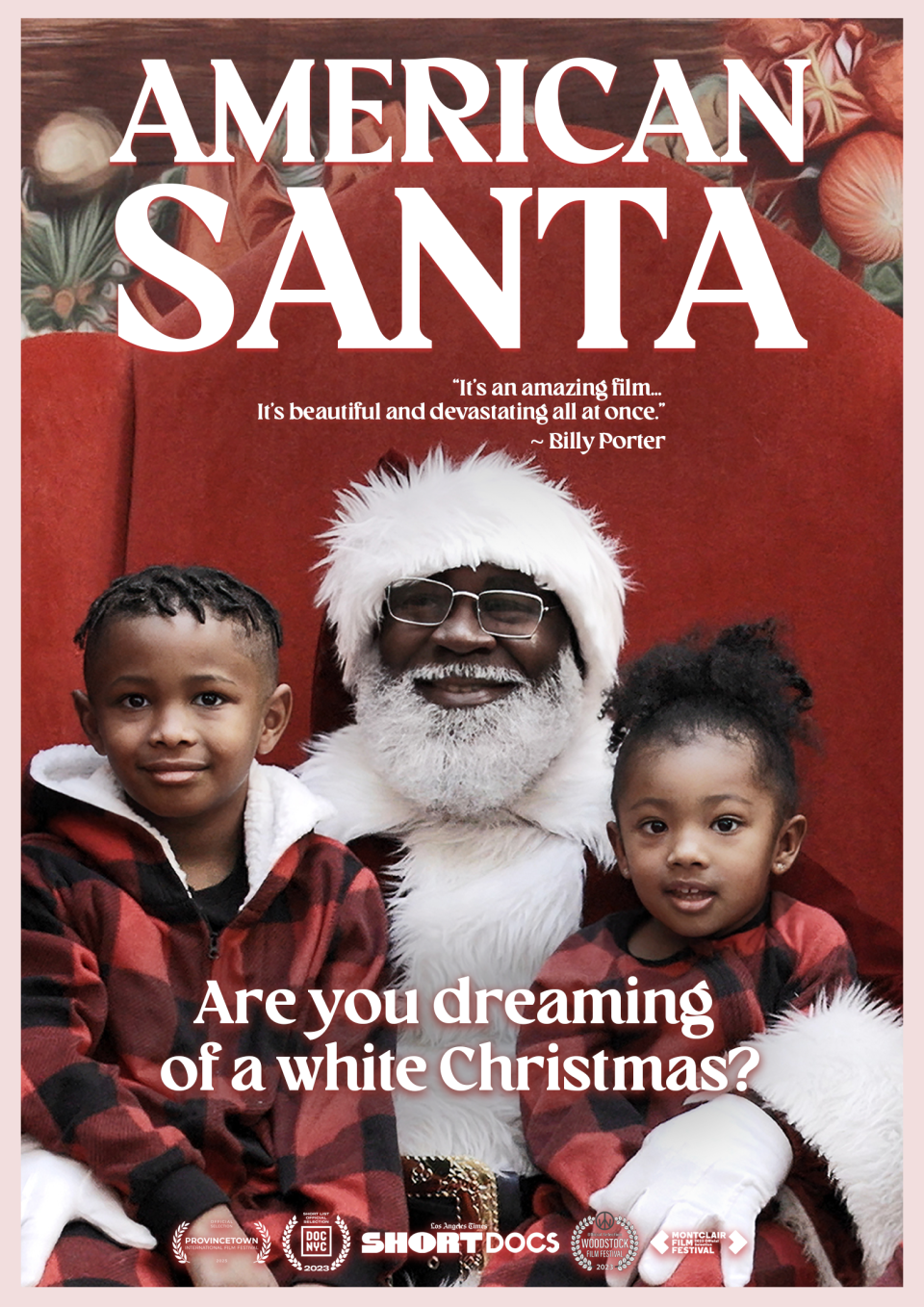 American Santa poster