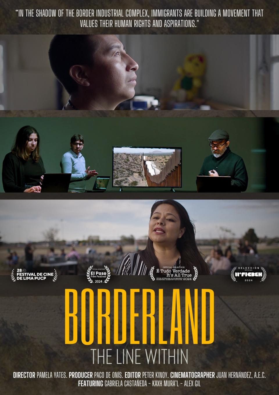 Poster for Borderland | The Line Within.