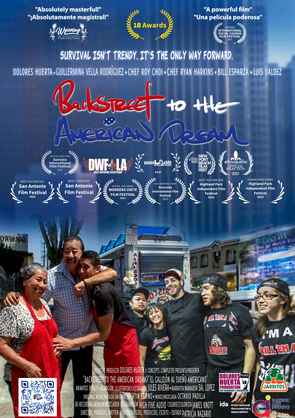 Backstreet to the American Dream film poster.