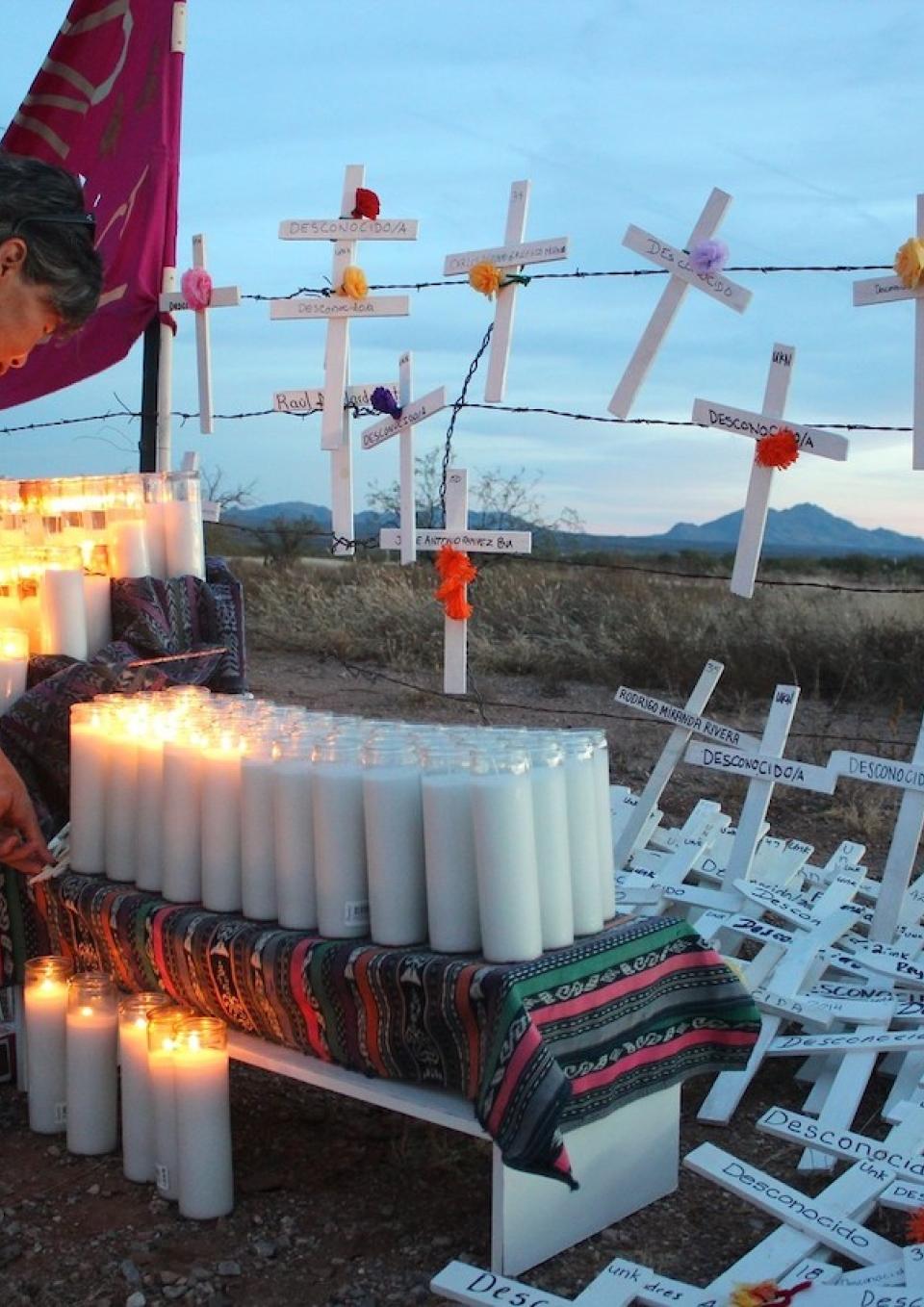 Vigil at the Checkpoint.jpg poster poster