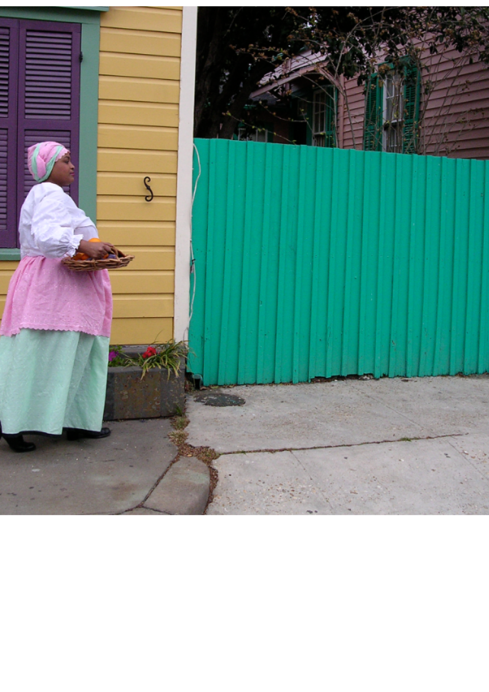 Woman with basket, colors.png poster poster