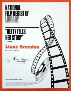 National Film Registry certificate