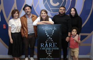 Producer Lainey Moseley with Casey McPherson ( rare family in film) and Wendy Erler from Sarepta