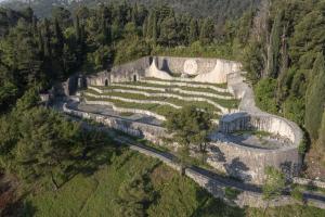 The Partisan Memorial Cemetery - Aerial Photograph