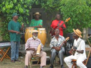 Mt. Bijou, St Croix USVI music afternoon 