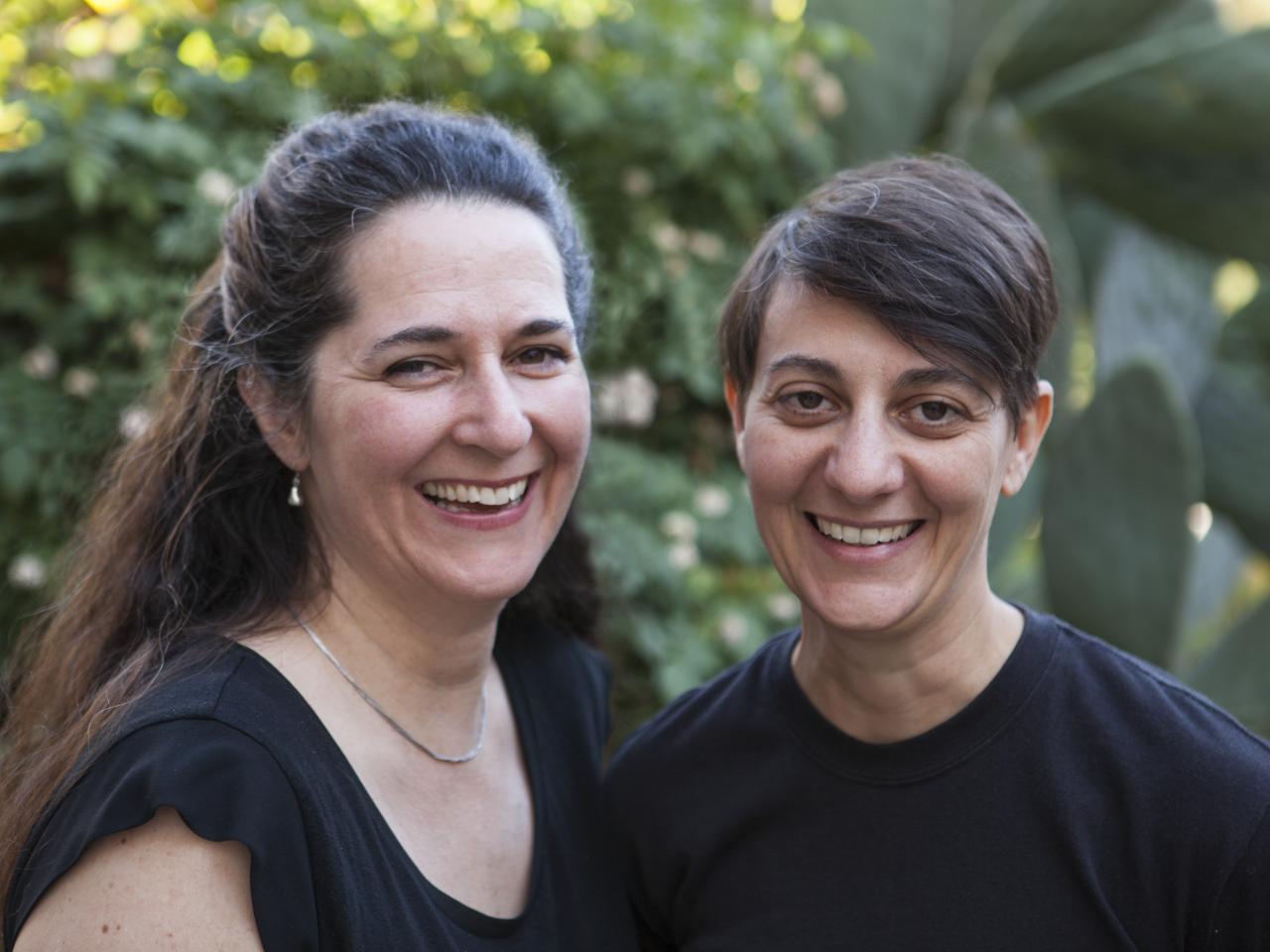 Portrait of Alicia Dwyer and Juli Vizza